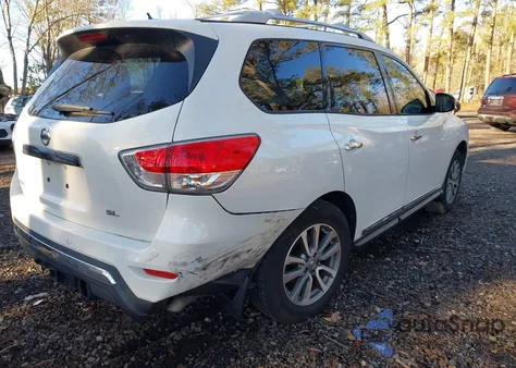 2013 Nissan Pathfinder Sl z USA, uszkodzony, nr VIN 5N1AR2MN0DC616597